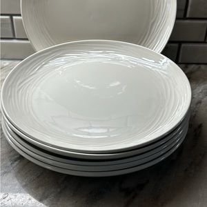 Spool pattern from Crate & Barrel Set of 6 Dinner Plates